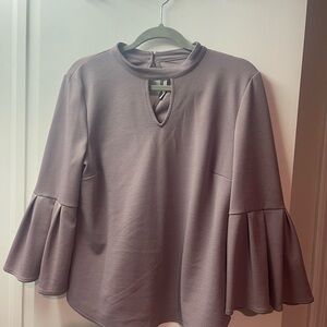 Sweet Pea by Stacy Frati Lavender Bell Sleeve Blouse